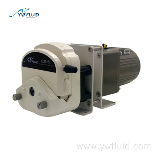 Large flow laboratory peristaltic pump for drip irrigation
